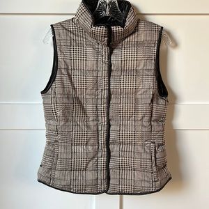Banana Republic x small down/feather vest.